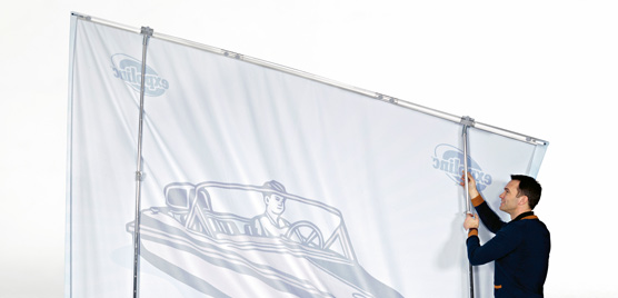 Textilwand,Fabric System,Expolinc Fabric System,modulare Textilwand,Expolinc Textilwand,anpassbare Textilwand