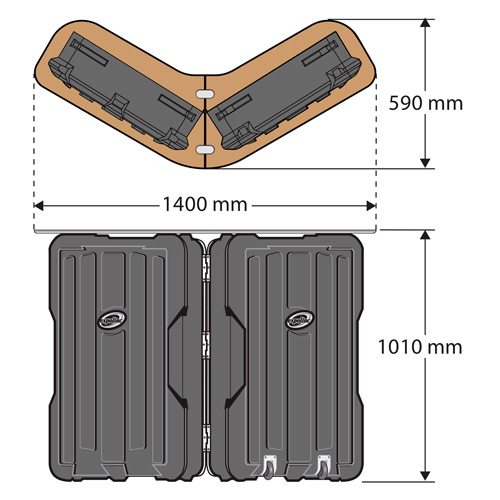 Double Case & Counter,Case & Counter