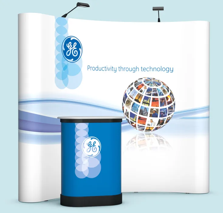Budget Popup gebogen