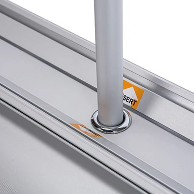 Doppelseitiges Rollup-Display,Dual Rollup,rollup beidseitig bedruckt,messendisplay beidseitig,hochwertiges rollup display,nachhaltiges rollup display