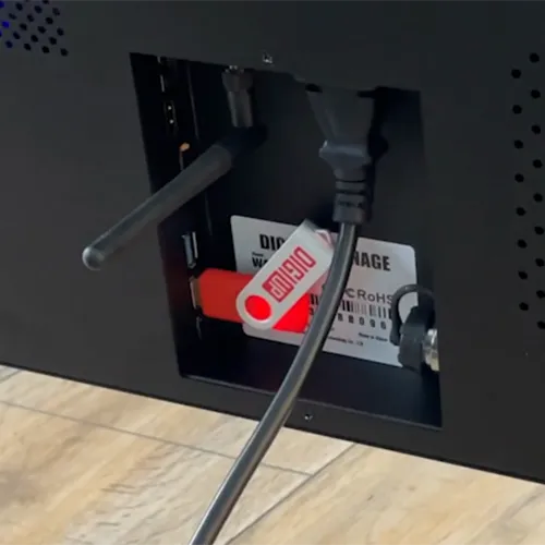 DIGIUP Stand Anschlüsse
