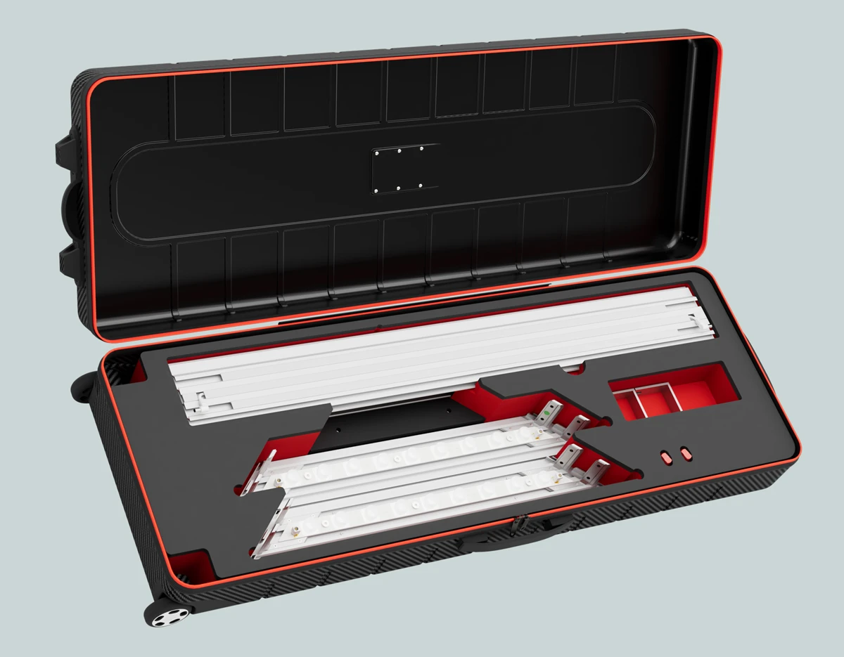 Counter One Corner-Kit mit Rollkoffer