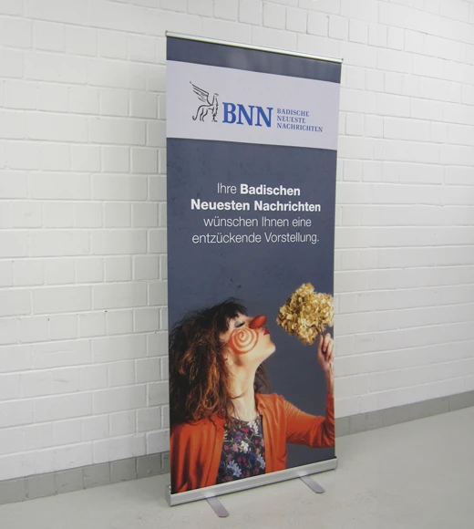 Werbebanner der Badischen Neuesten Nachrichten