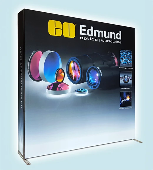 Poster mit Optik-Linsen von Edmund Optics