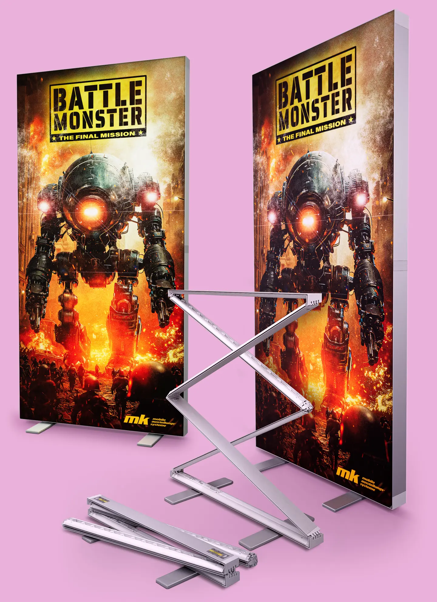 Plakate von Battle Monster Film.