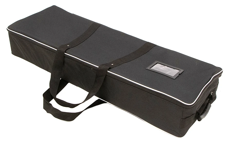 Schwarze Transporttasche mit Griffen